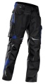  Pulsschlag 2124 Damen-Bundhose schwarz/kornblumenblau 