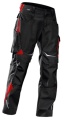  Pulsschlag 2424 Herren-Bundhose schwarz/mittelrot 