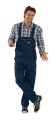  0122 BW290 Latzhose hydronblau 