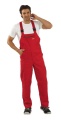  0173 BW290 Cargo-Latzhose mittelrot 