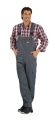  0177 BW290 Cargo-Latzhose grau 