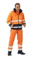  2046 Warnschutz-Comfortjacke orange/marine 