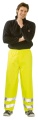  2065 Warnschutz-Regen-Hose uni gelb 