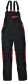  Image-Dress new design 3347 Latzhose schwarz/mittelrot 