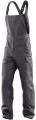  Organiq 3248 Latzhose 100 % Baumwolle anthrazit 