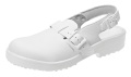  1001 Damen-Herren Sicherheits-Clog, Lorica küchengeeignet, weiß 