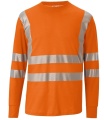  Reflectiq 5045 Warnschutz-Shirt, langarm, warnorange 
