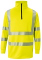  Reflectiq 5046 Warnschutz-Zip-Sweatshirt, warngelb 
